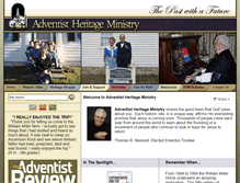 Tablet Screenshot of adventistheritage.org